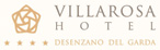 Banner hotel a 4 stelle VILLA ROSA di Desenzando sul lago di Garda. www.villarosahotel.eu